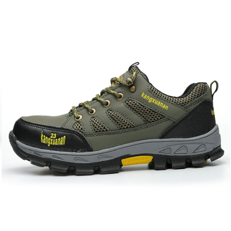 mens steel toe cap work safety trainers