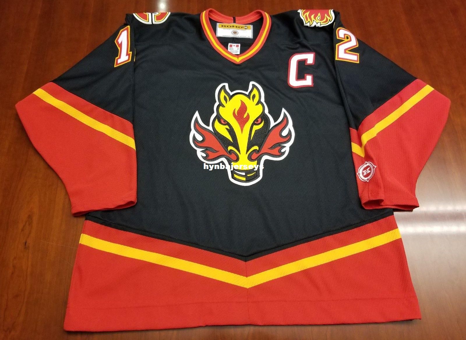 iginla jersey flames