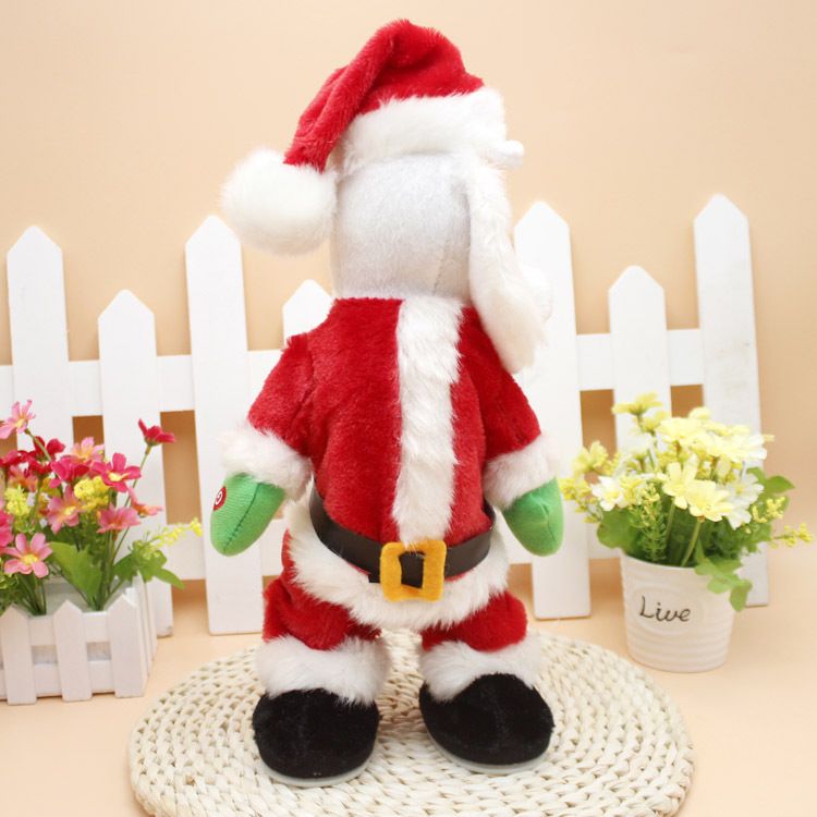 chuanhao Santa Claus Twisted Hip singener Figure Regalo per Bambini Twerking Santa Babbo Natale 
