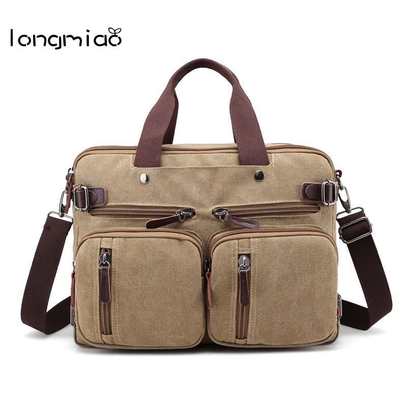 men's canvas handbags