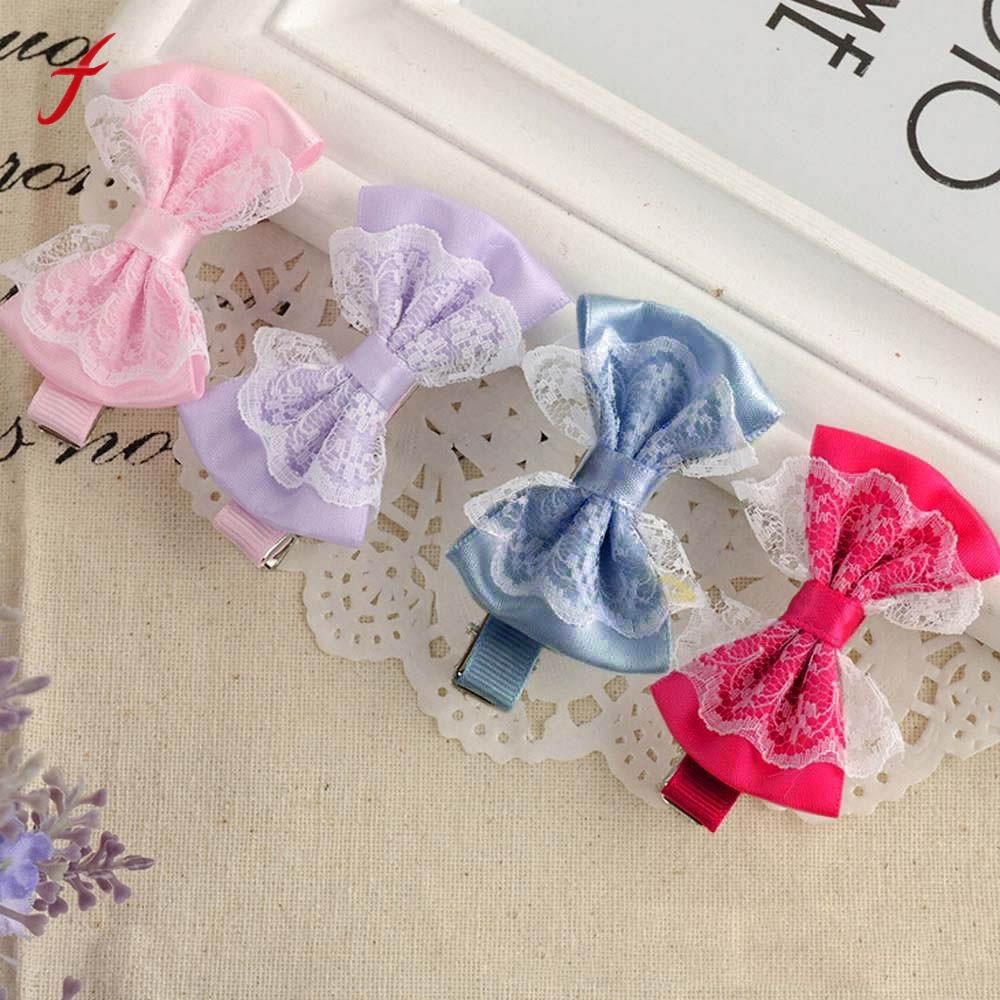Acheter Pas Cher Accessoires Pour Bebes De Haute Qualite Pour Bebes Accessoires De La Dentelle De La Dentelle Pour Enfants Clips De Cheveux Bebe Fille Fille Coiffure Enfants Coiffe De Ruban Du