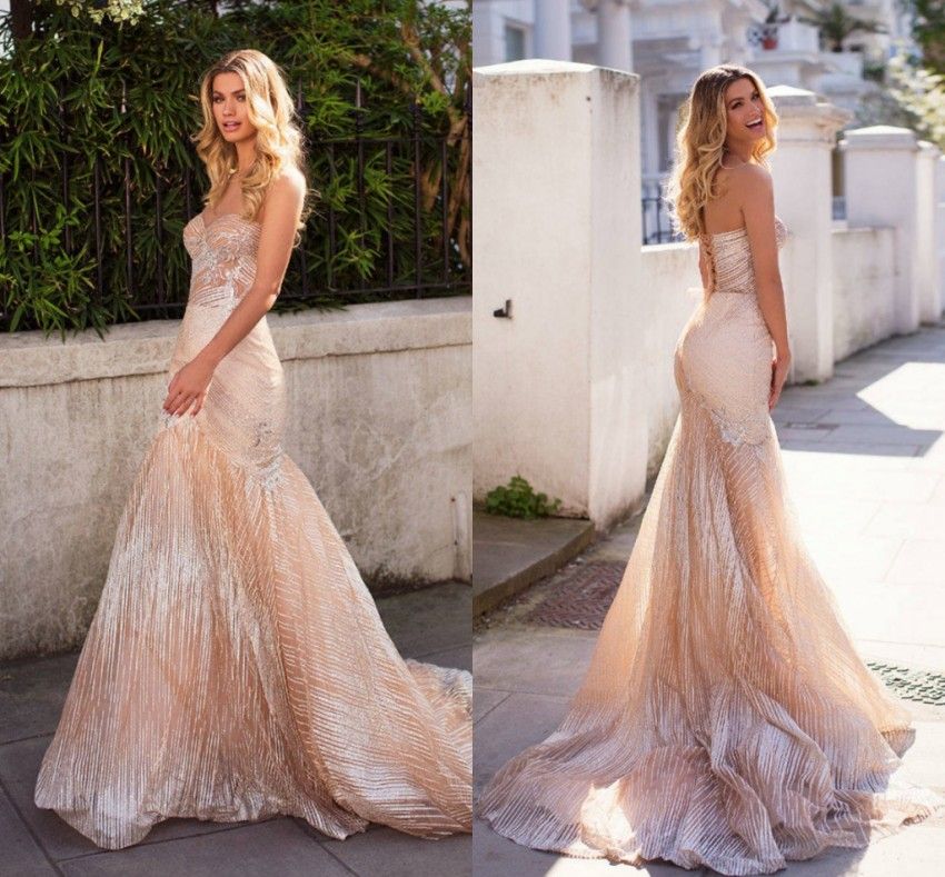 glitter champagne bridesmaid dresses