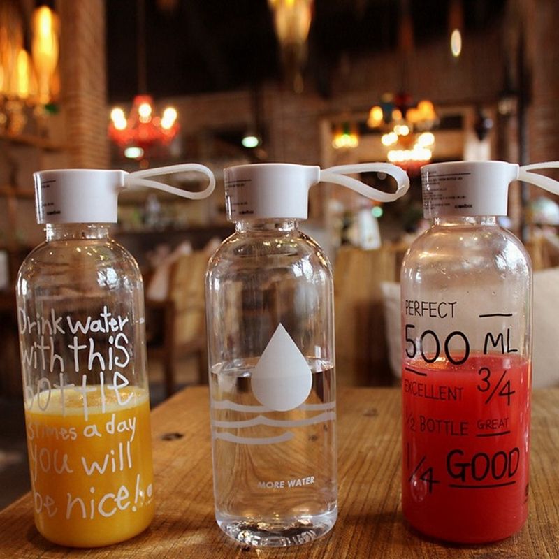 600ml Water Bottle Leakproof Tritan Material Sports Drink Top Quality