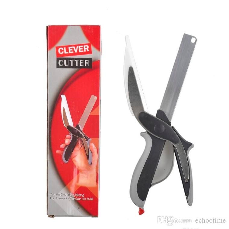 Discount New Kitchen Clever Smart Cutter 2 In 1 Knife Cutting Board