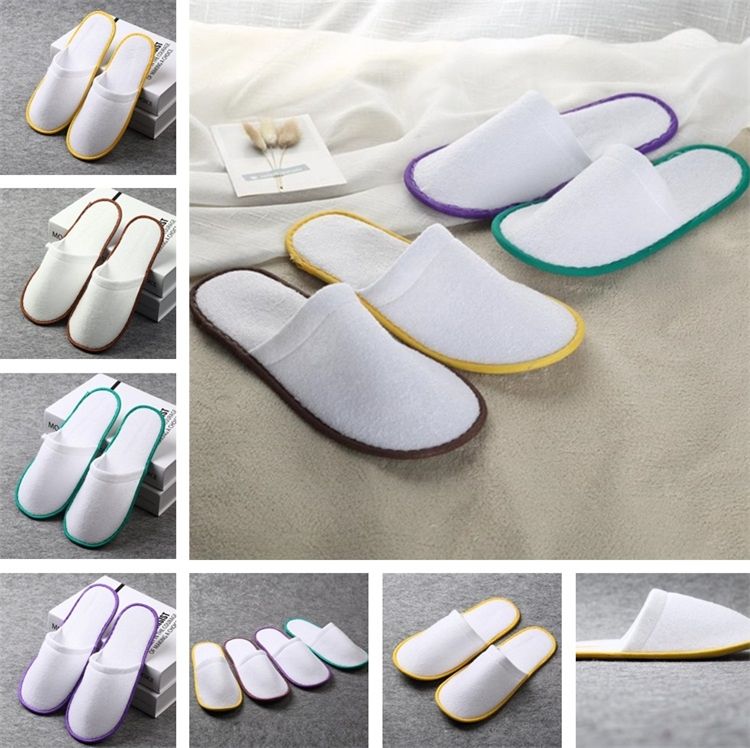 disposable terry slippers