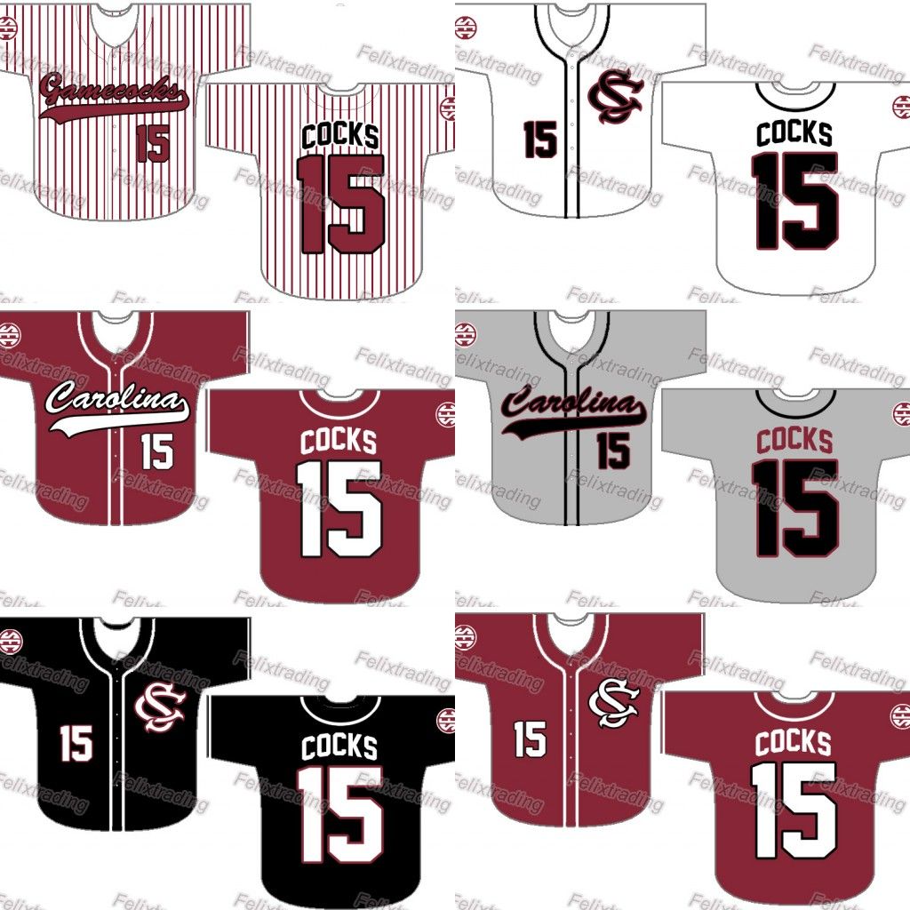 south carolina gamecocks baseball jersey