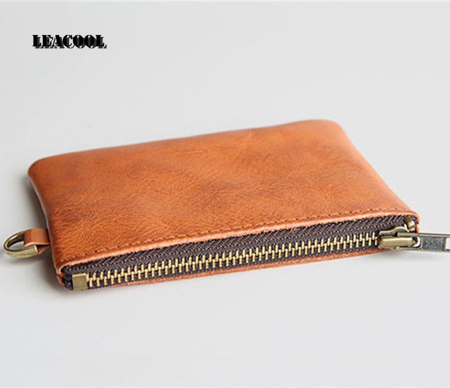 small leather coin purse