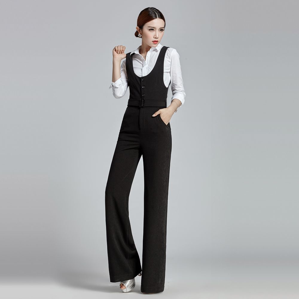 wool jumpsuit ladies