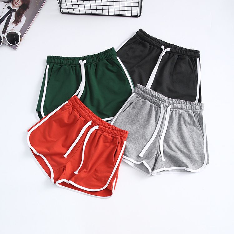 2020 2017 Girls Workout Running Shorts For Women Short Training Sports Short Women Athletic Shorts Fitness Elastic Waist From Mssweet 21 42 Dhgate Com