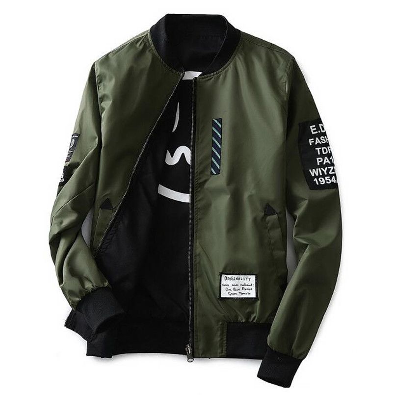 jaqueta bomber verde