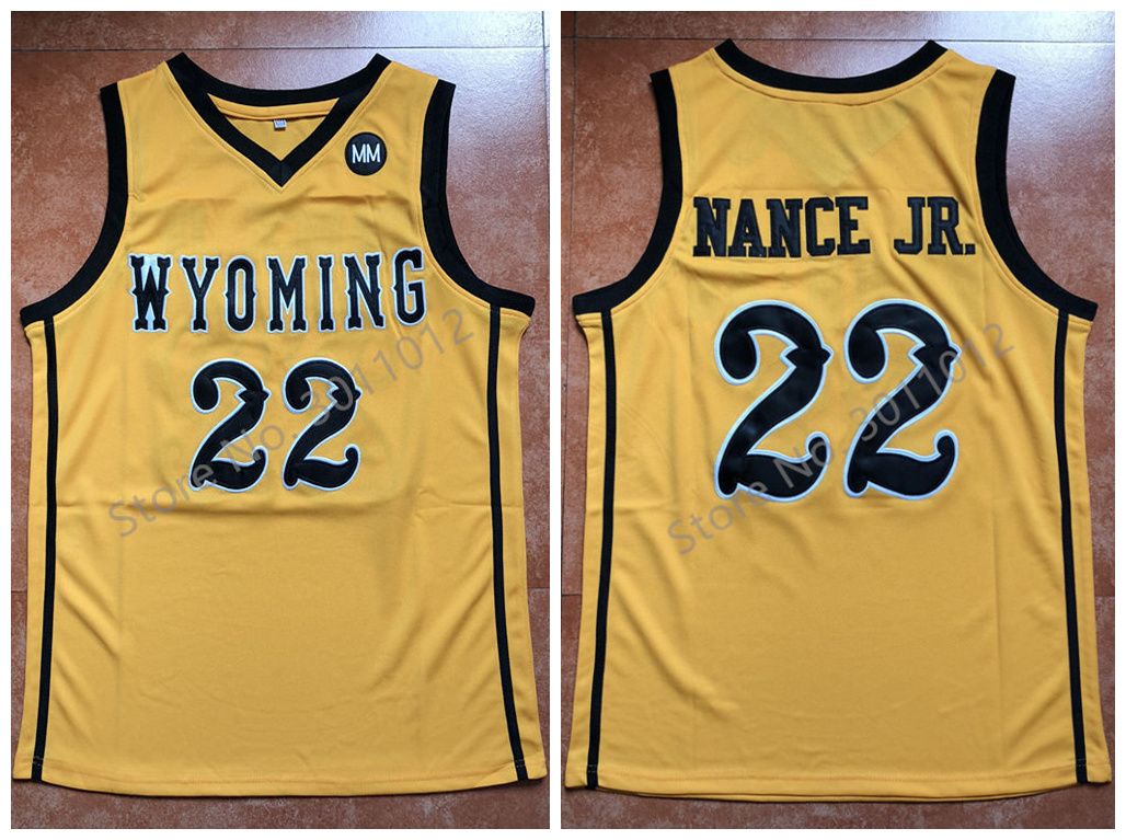 wyoming basketball jersey