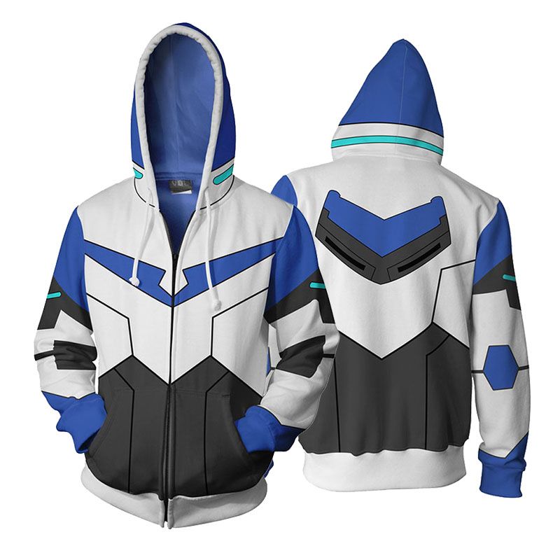 Cool Voltron Cosplay Legendary Sweatshirt Hoodie Defender Hoodie Costume Coats