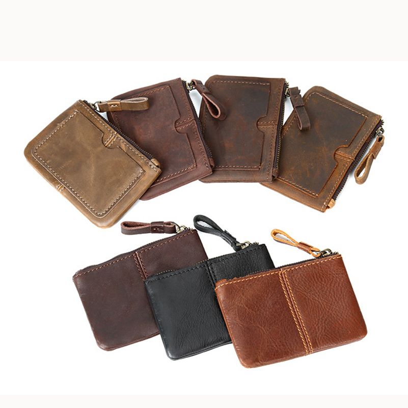 small leather coin purse