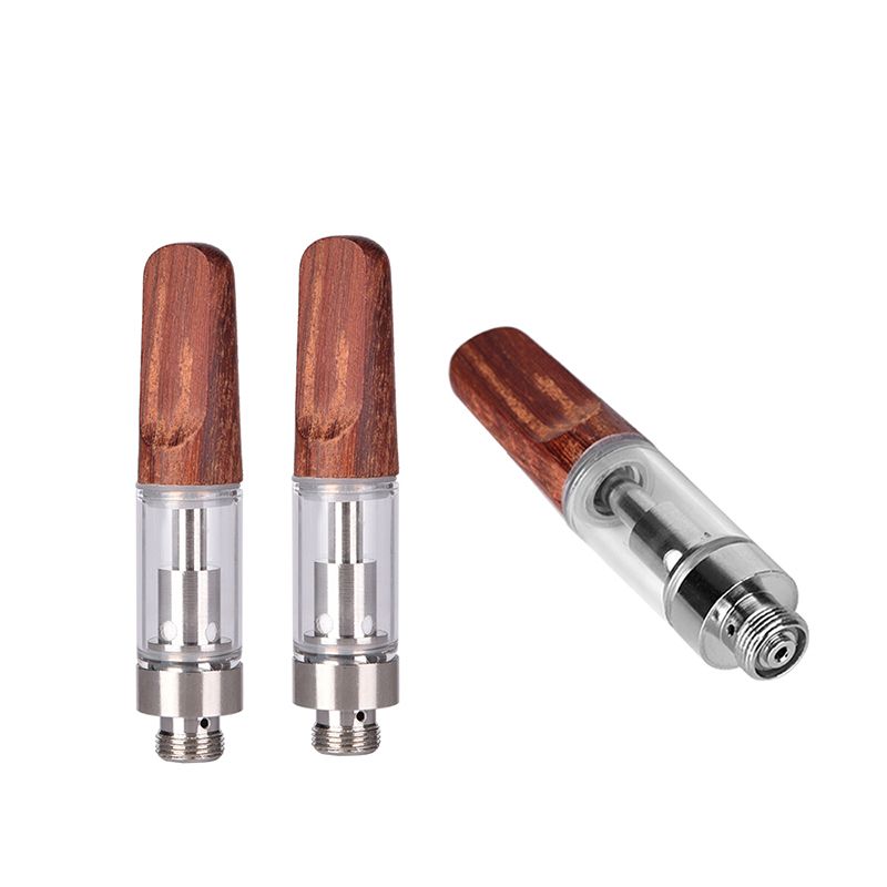 Vape Liquid TH205 TH210 Cartridges Glass Wood Tip Empty ...