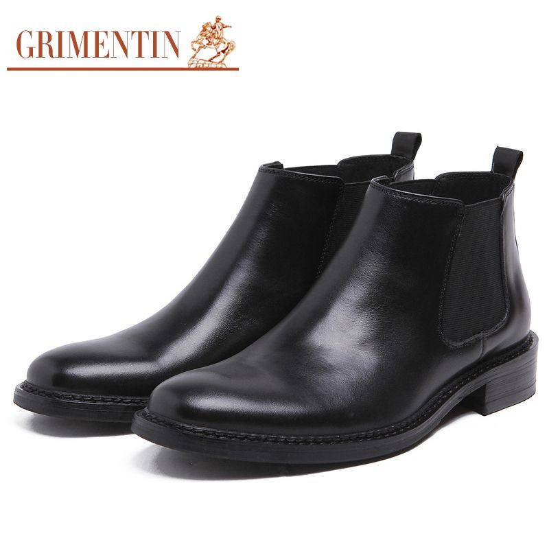 Acquista GRIMENTIN Stivali Da Uomo Di Marca Di Vendita Calda Acquista Nuovi Stivali Da Uomo In Vera Pelle Italiana Moda