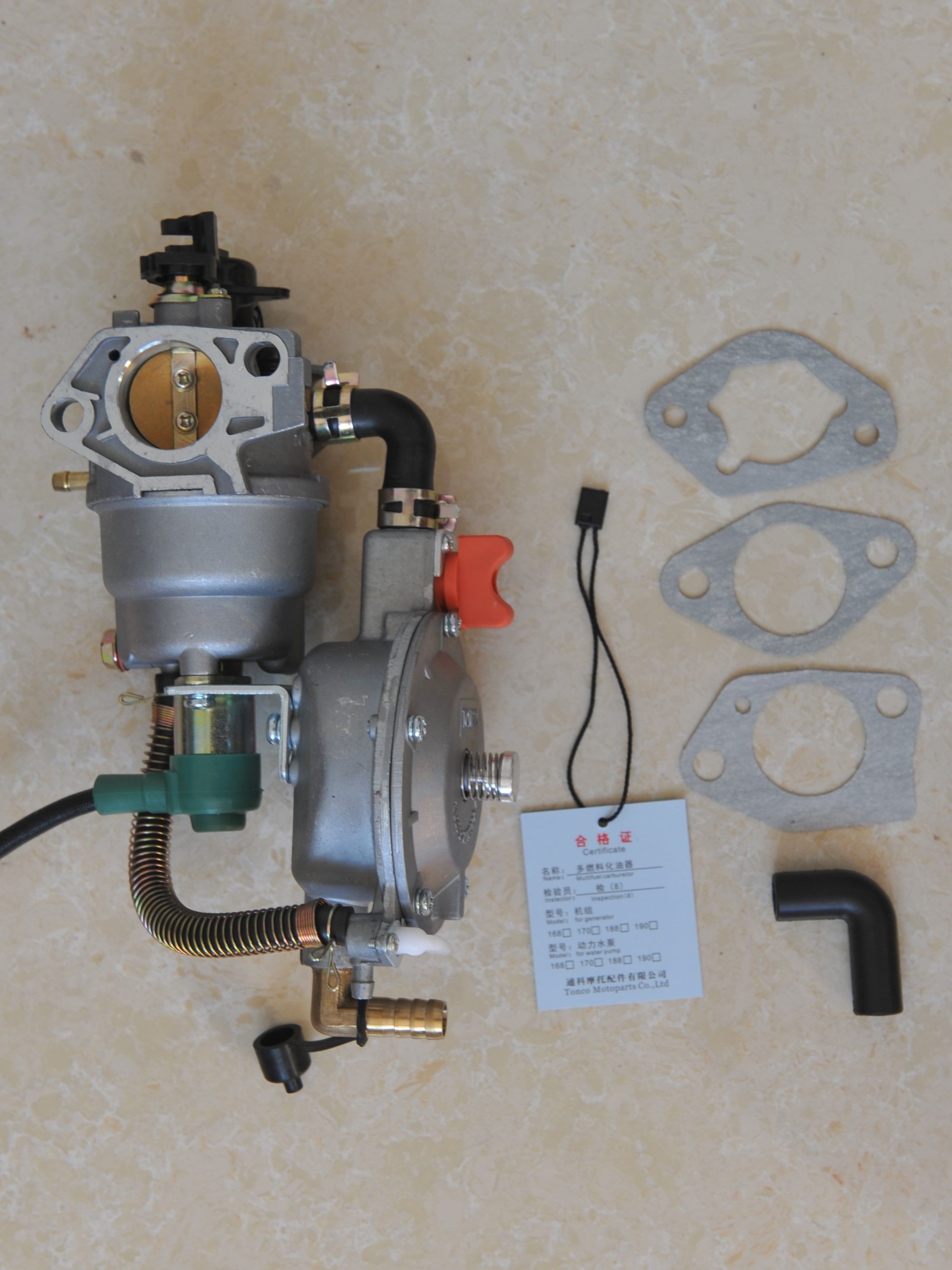 2020 LPG NG Propane Conversion Kit For Gasoline Generator ...