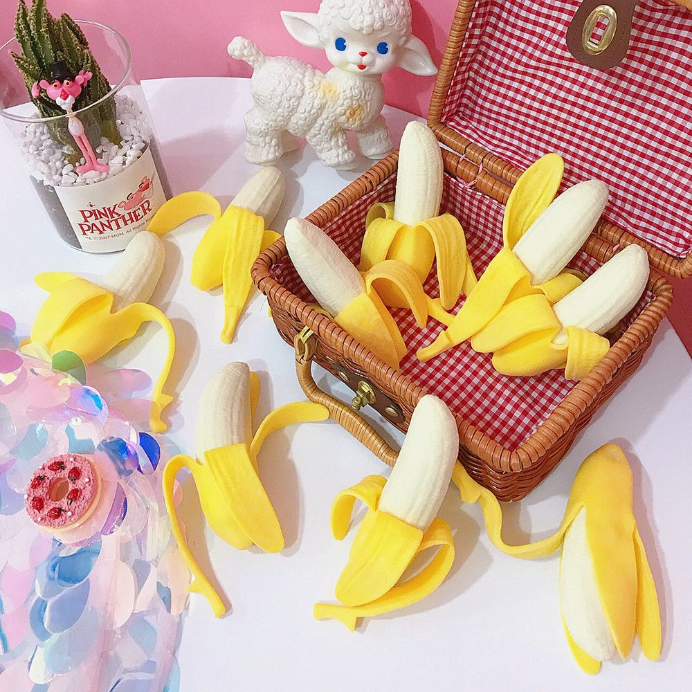 sticky banana toy