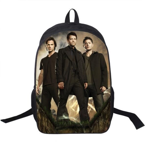 Supernatural castiel backpack Clearance