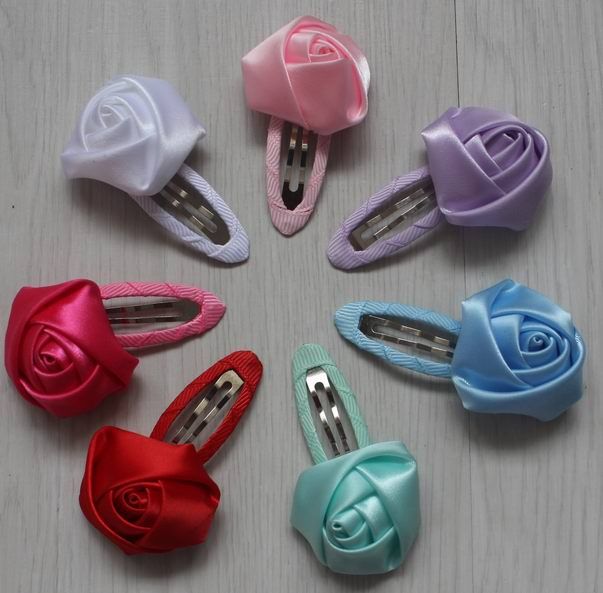 satin ribbon hair accessories