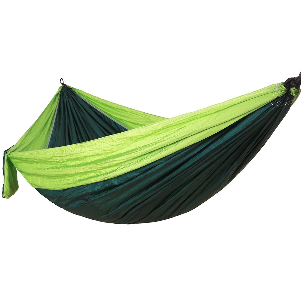 2019 2 person hammock portable parachute nylon fabric travel ultralight camping double wide outdoor casual hiking hammac 260 140cm from calars 43 47 hammac