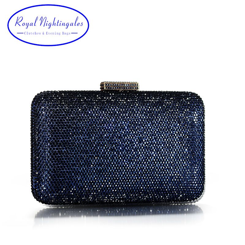 navy evening bag