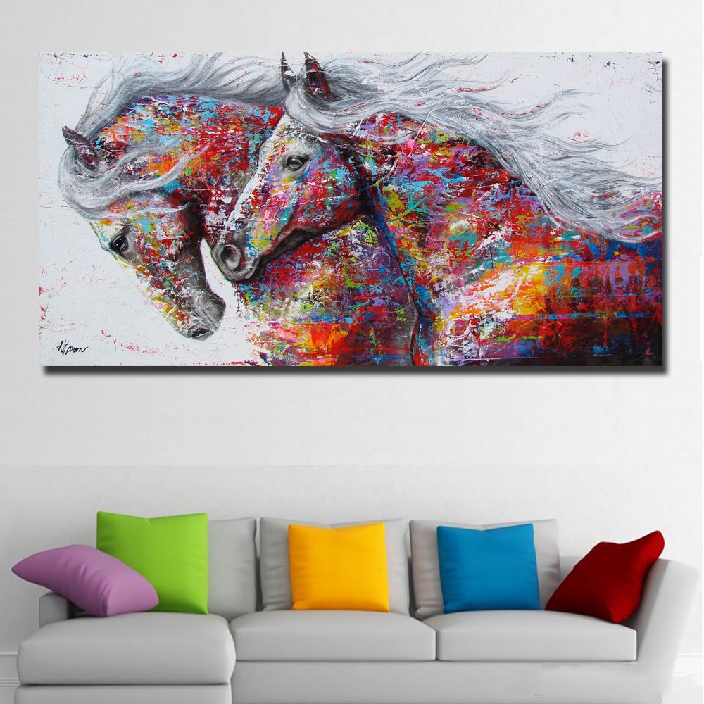 21 Selflessly Animal Wall Art Pictures Horse Painting For Living Room Home Decor Canvas Painting The Two Running Horse No Frame From Hariold 13 31 Dhgate Com 21 Selflessly Animal Wall Art Pictures Horse Painting For Living Room Home Decor Canvas Painting The Two Running Horse No Frame From Hariold 13 31 Dhgate Com