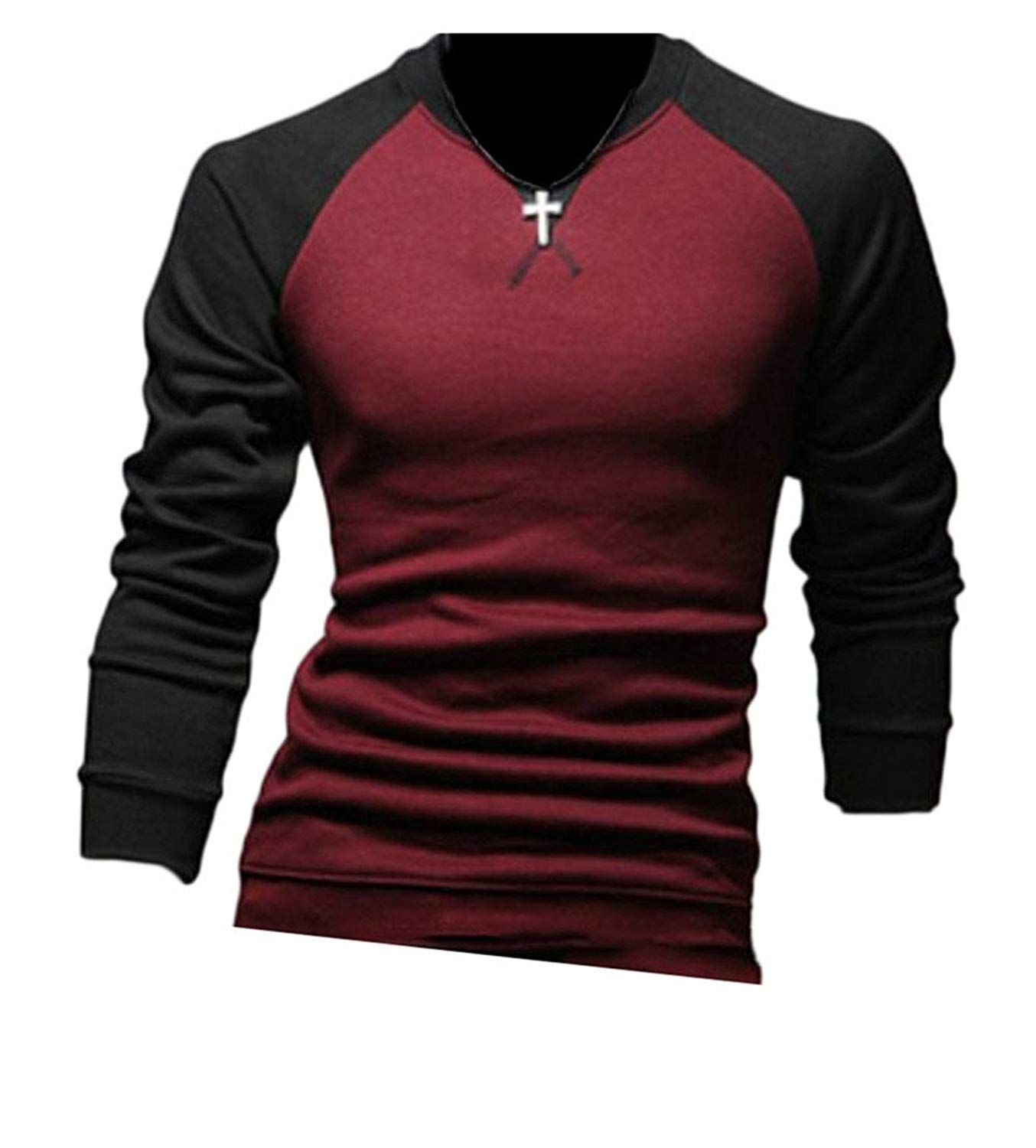 2 color long sleeve shirts