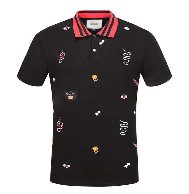 gucci snake polo t shirt