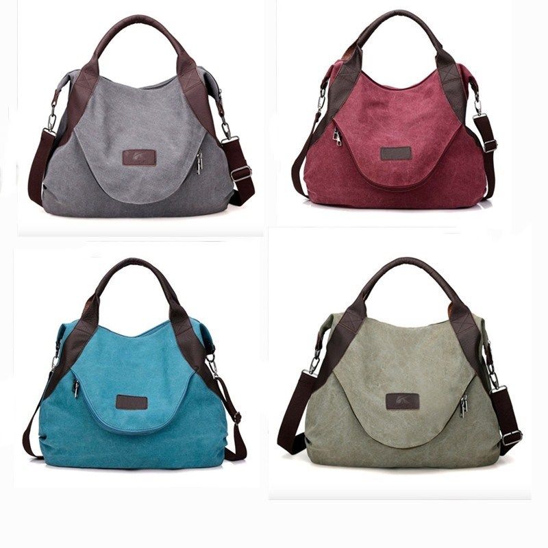 large pocket casual handbag