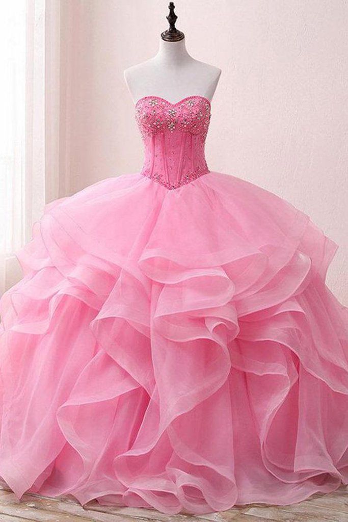 pink confirmation dresses