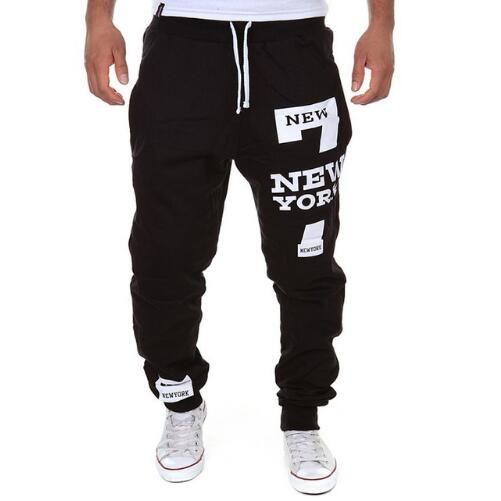 Nuevos pantalones para hombre 7 Impreso de la de Nueva York Sweetpants Joggers Male