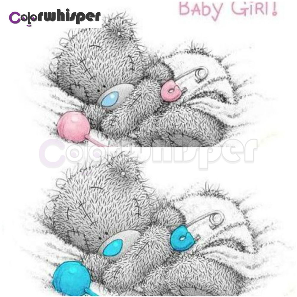 teddy bear diamond painting