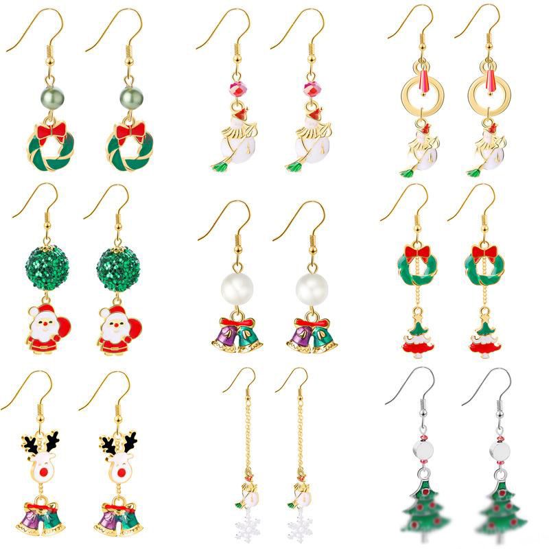 santa earring pattern