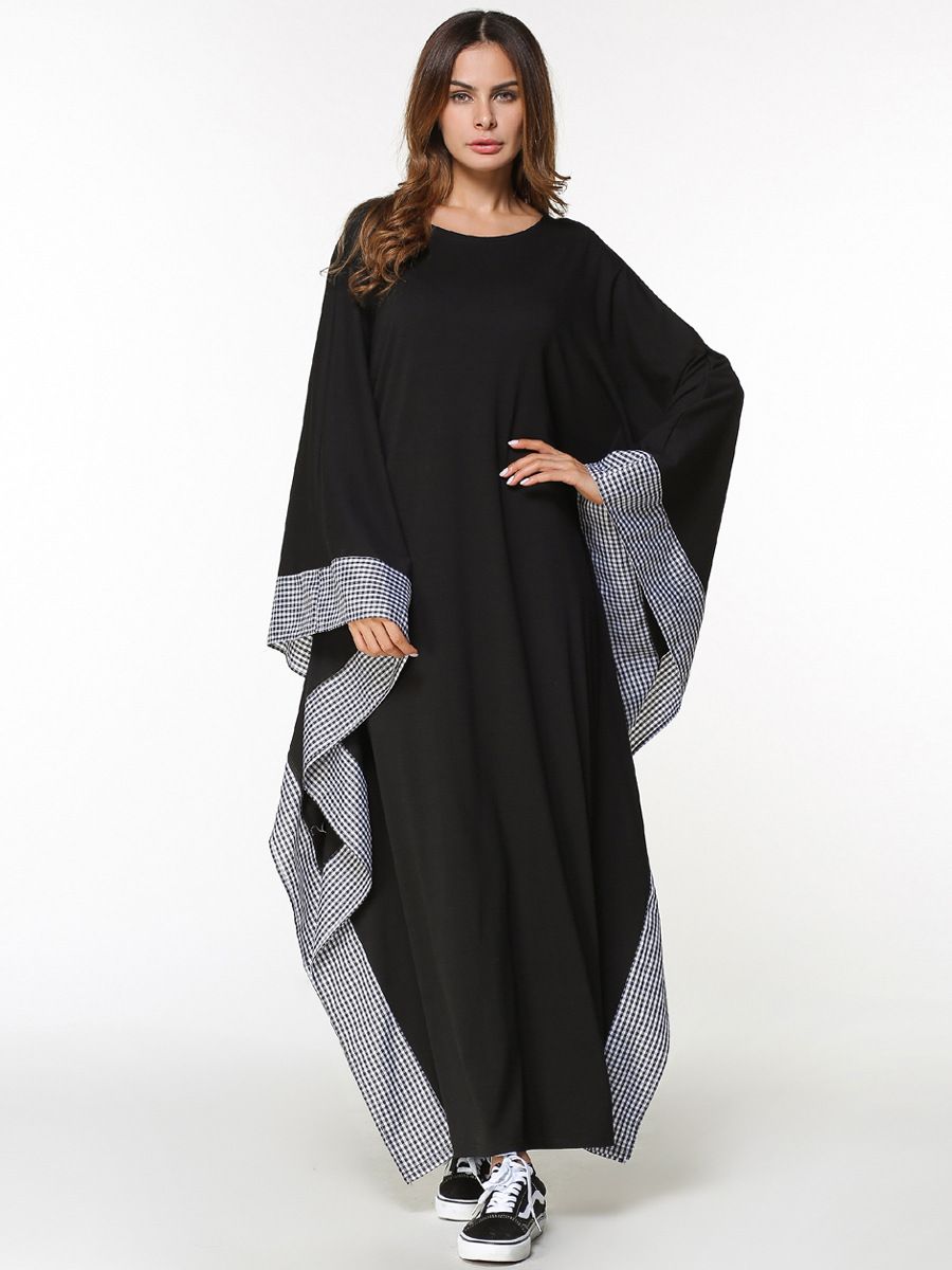 vestido morcego plus size