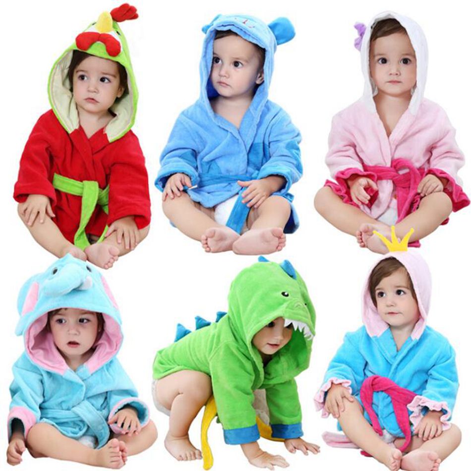kids hooded bath towels