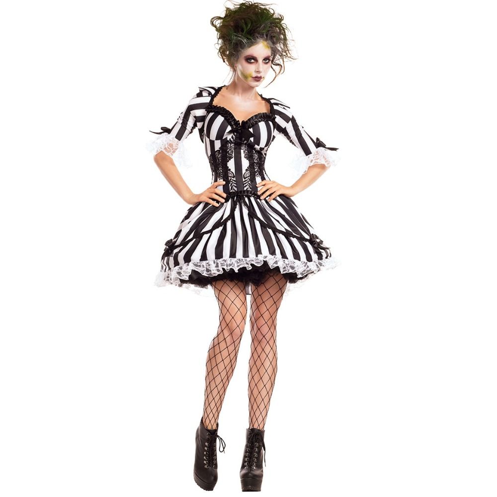 black zombie bride costume