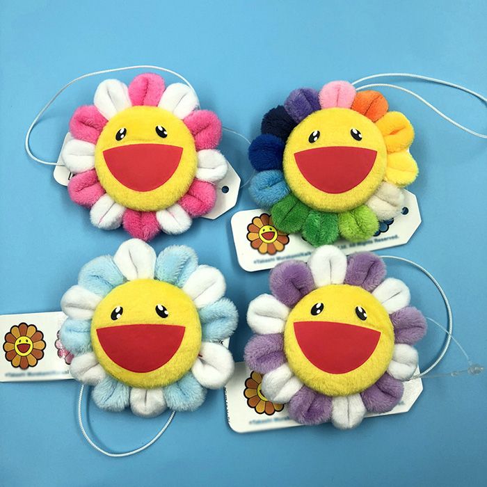 rainbow sunflower plush