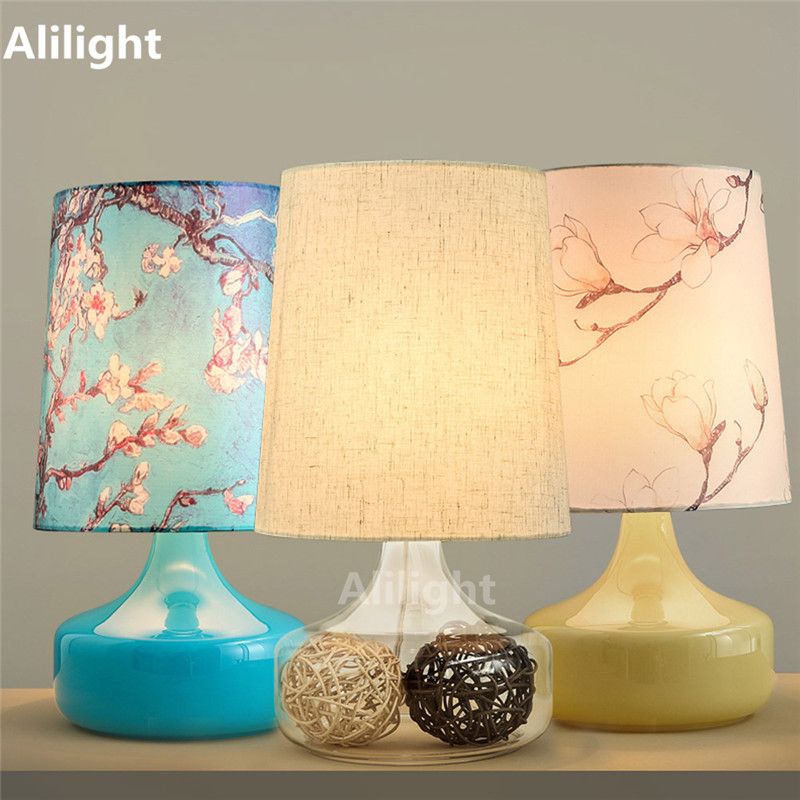 2020 Pretty Handmade Glass Stone Table Lamp For Bed Room Abajour