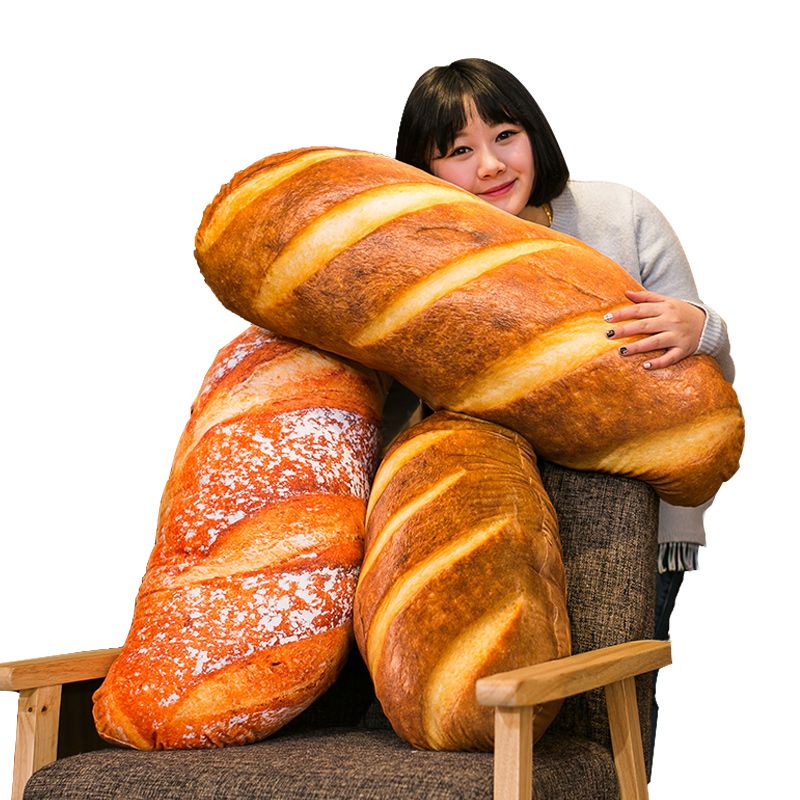 cute bread plush