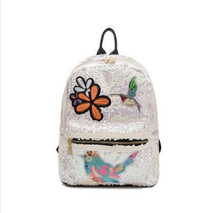 Childrens Sequin Embroidery Black Packs 