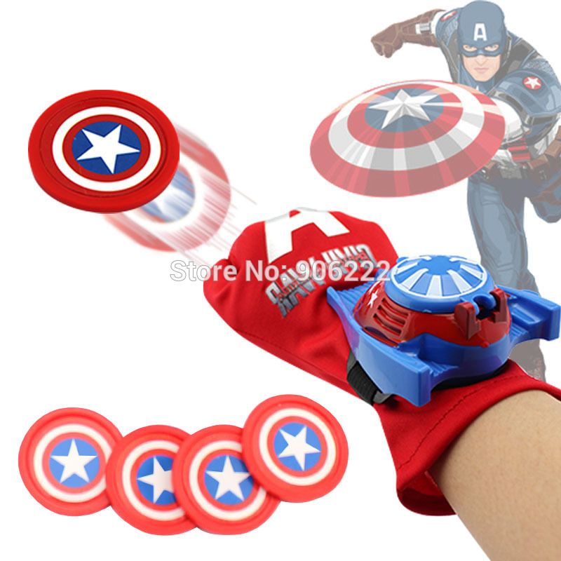 jiada superhero gloves with disc launcher
