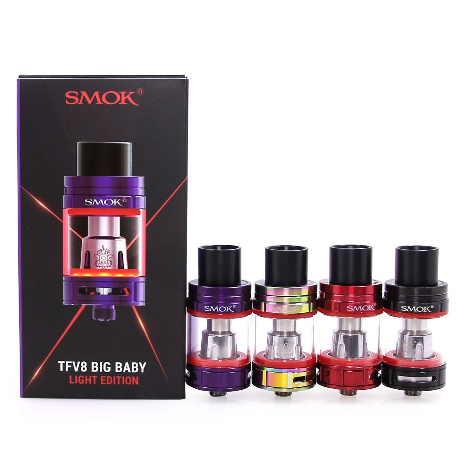 100% Original TFV8 Baby Light Edition Tank 5ml V8 Baby Coil Fit Electronic Smok Mag Kit S Priv Veneno Kit #B From Eastfun, $17.99 | DHgate.Com