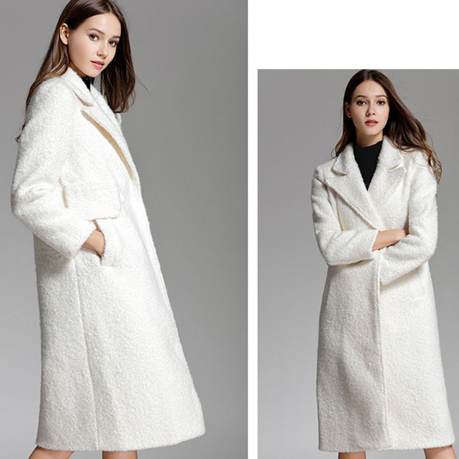 long white coat womens