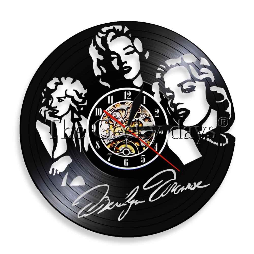 Marilyn Monroe Wall Clock Marilyn Monroe Night Light Home Decor