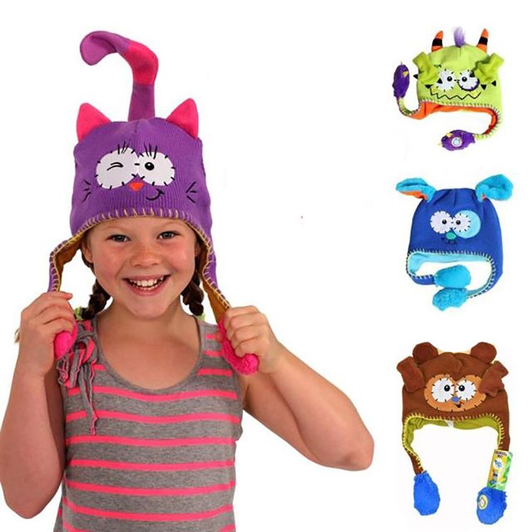 Party Squeeze Dancing Earflap Kid Hat 