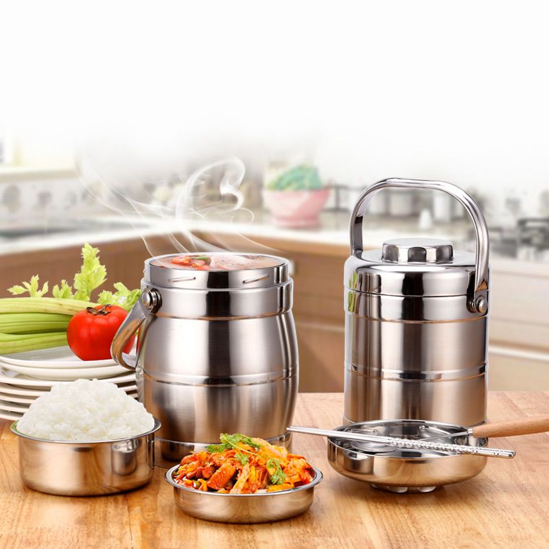 double wall insulated food container