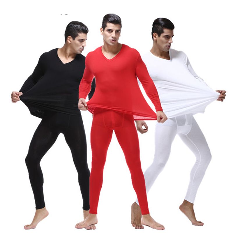 red long john shirt