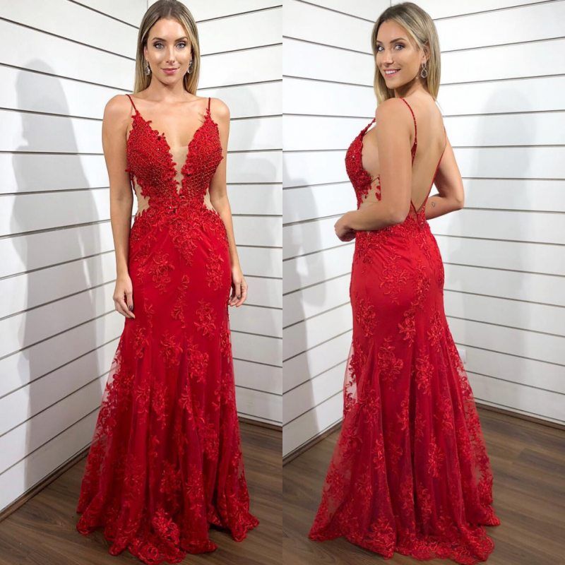 pretty mermaid prom dresses