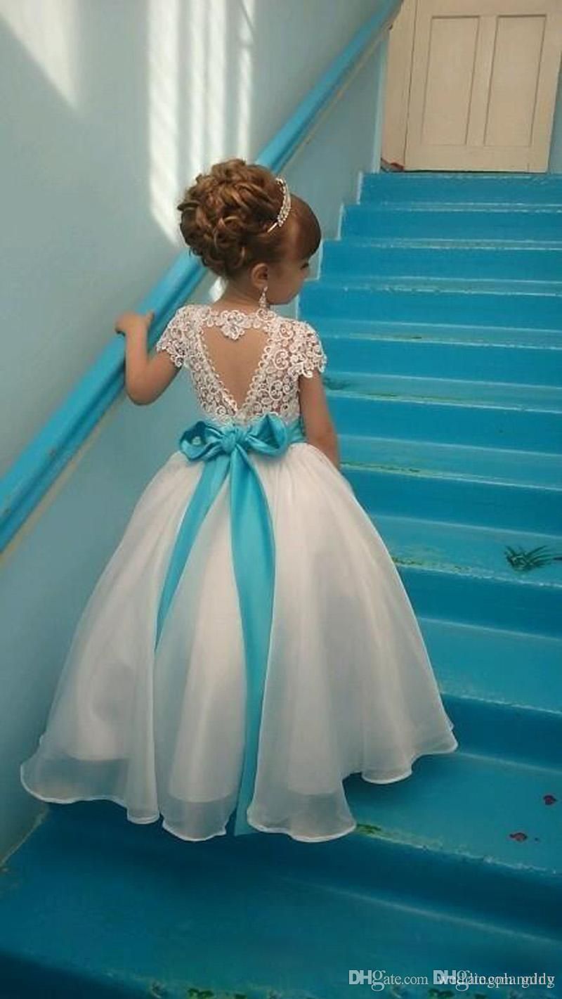 Compra Vestidos Para Niña De Flores Mangas Casquillo Niña Fiesta De  Cumpleaños Vestidos De Comunión De Navidad Vestidos De Fiesta Para Niña  Barato | Entrega Rápida Y Calidad | Es.Dhgate