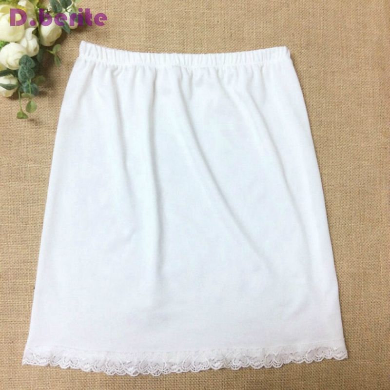 Femmes pleine longueur jupon sous Slip en Noir ou Blanc Taille 10-32
